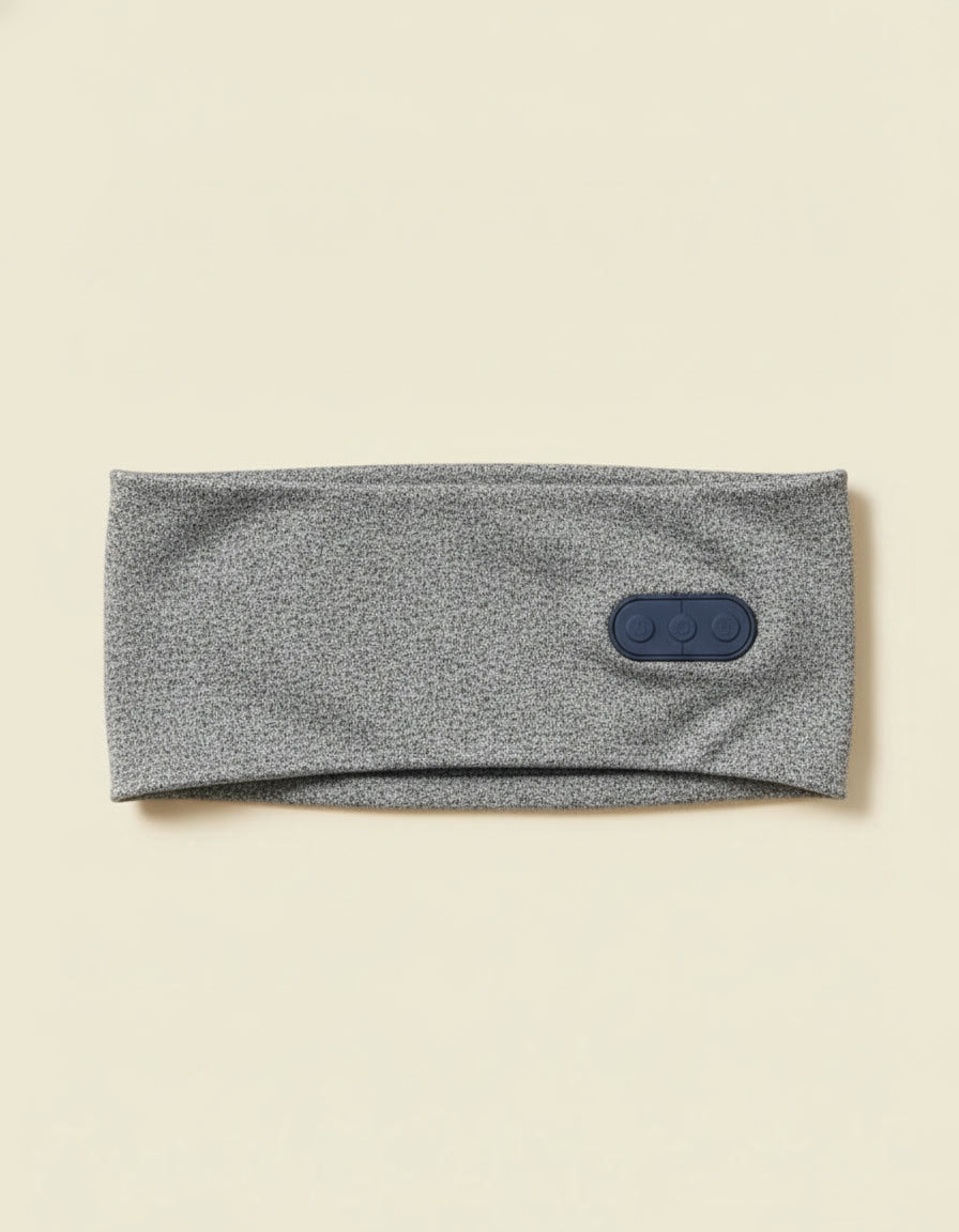 Le bandeau gris à plat, vu de dessus